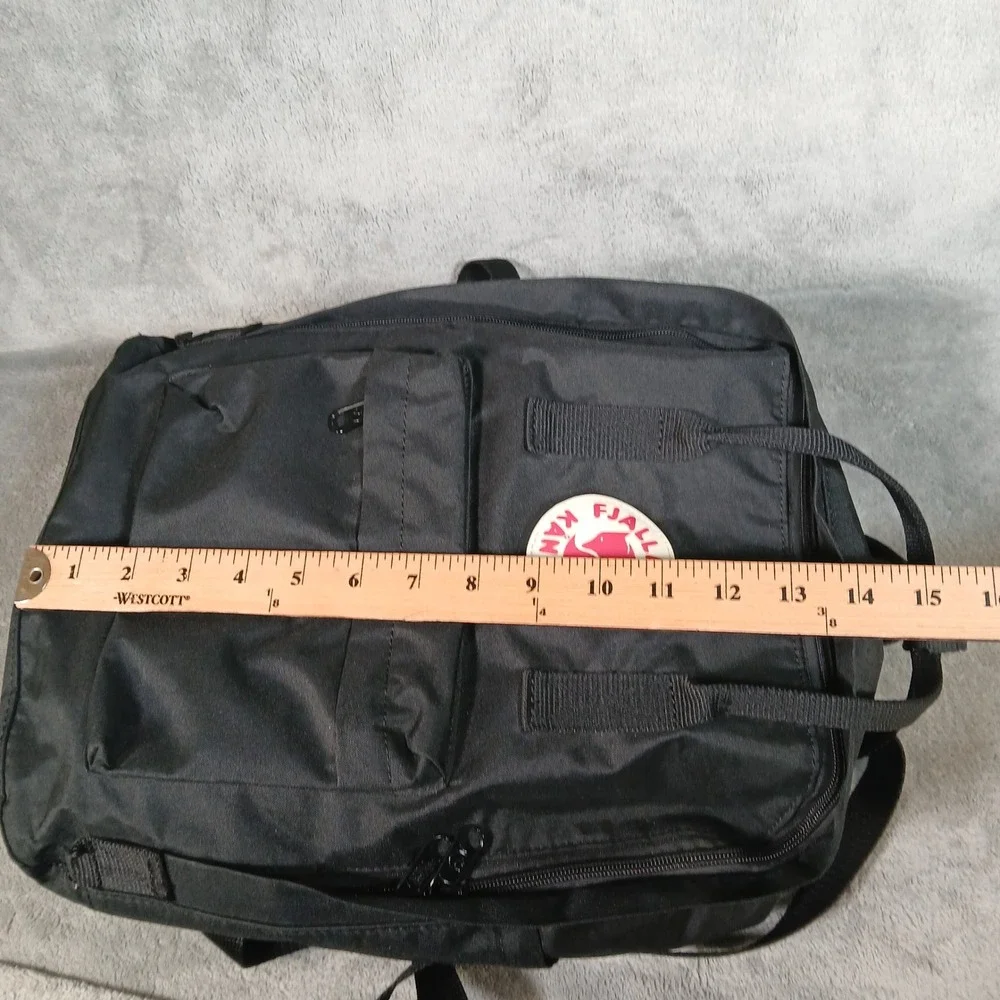 Fjallraven Backpack Kanken Black 23510 Medium Size